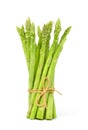 Bundle of large Asparagus Royalty Free Stock Photo