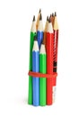 Bundle of Pencils Royalty Free Stock Photo