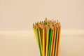 Bundle pencils Royalty Free Stock Photo