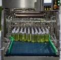 Bundle shrink wrapping machine Royalty Free Stock Photo