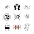 Bundle of tatoos images icons