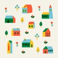 tiny house vector