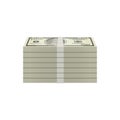 Bundles of dollar banknotes isometric icon