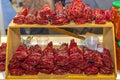 Dried Red Chili Peppers Royalty Free Stock Photo