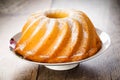 Bundt cake Royalty Free Stock Photo