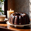 Bundt Cake , traditional popular sweet dessert cake