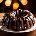 Bundt Cake , traditional popular sweet dessert cake