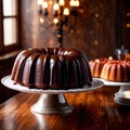 Bundt Cake , traditional popular sweet dessert cake