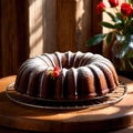 Bundt Cake , traditional popular sweet dessert cake