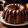 Bundt Cake , traditional popular sweet dessert cake