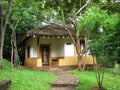 Bungalow in hotel on Sri Lanka Royalty Free Stock Photo