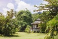 Bungalow in jungle garden