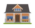 Bungalow style house