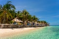 Bungalows on the beach, Philippines