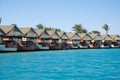 Bungalows by the sea. El Gouna is an Egyptian tourist resor