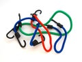 Elastic Bungee cords Royalty Free Stock Photo