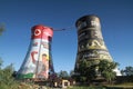 The bungee jump at the Soweto Towers Royalty Free Stock Photo