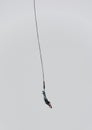 Bungee Jumper in Extreme Height