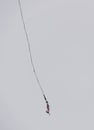 Bungee Jumper in Extreme Height