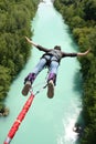 Bungee jumping Royalty Free Stock Photo