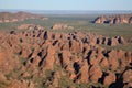 Bungle Bungles from Helicopter Royalty Free Stock Photo