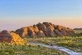 Bungle Bungles National Park just before sunset.