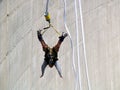 Bungy jumping Royalty Free Stock Photo