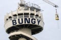 Bungy Jumping At The Beach Of Scheveningen At The Hague The Netherlands 28-12-2019