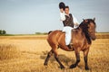 Bunjevac horseman wearing traditional costume in Vojvodina, Serbia