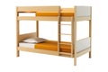 Bunk Bed On Isolated Tansparent Background, Png. Generative AI
