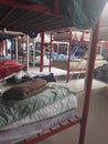 Bunkbeds at the homeless shelter