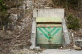 Bunker entrance Royalty Free Stock Photo