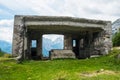 Bunker from first world war Royalty Free Stock Photo