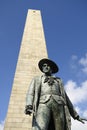 Bunker Hill Monument Royalty Free Stock Photo