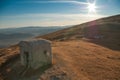 Bunker on old Italian - Slovenian border Royalty Free Stock Photo