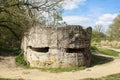 A Bunker pillbox on Hill 60 world war one Royalty Free Stock Photo