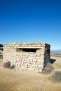 Bunker in Spanish civil war Royalty Free Stock Photo