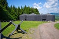 Bunker in Stachelberg line Royalty Free Stock Photo