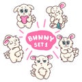 Bunnies set