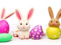 Bunny Bonanza: Easter Eggs Extravaganza Banner Royalty Free Stock Photo