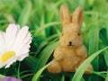 Bunny figurine Royalty Free Stock Photo
