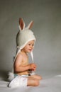 Bunny girl Royalty Free Stock Photo