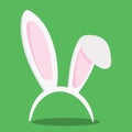 BUNNY HEADBAND GREEN 16