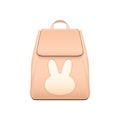 Bunny Shape Backpack Composition