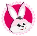 Bunny sticker