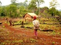 Bunong Woman & House