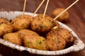 Bunuelos de bacalao, spanish cod fritters