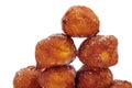 Bunuelos de viento, typical pastries of Spain, eaten in Lent