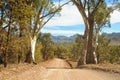 Bunyeroo Gorge Road - Wilpena Pound Royalty Free Stock Photo