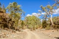 In the Bunyeroo Gorge - Wilpena Pound Royalty Free Stock Photo